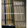 China's largest supplier Colored heat resistance glass pipe 3.3 Borosilicate Clear Glass Straw w